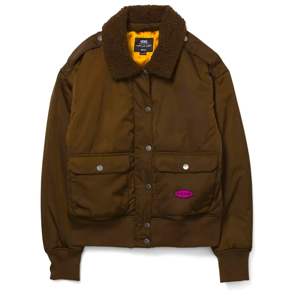 VANS WOMEN'S X CURREN X KNOST BOMBER JACKET 🧥